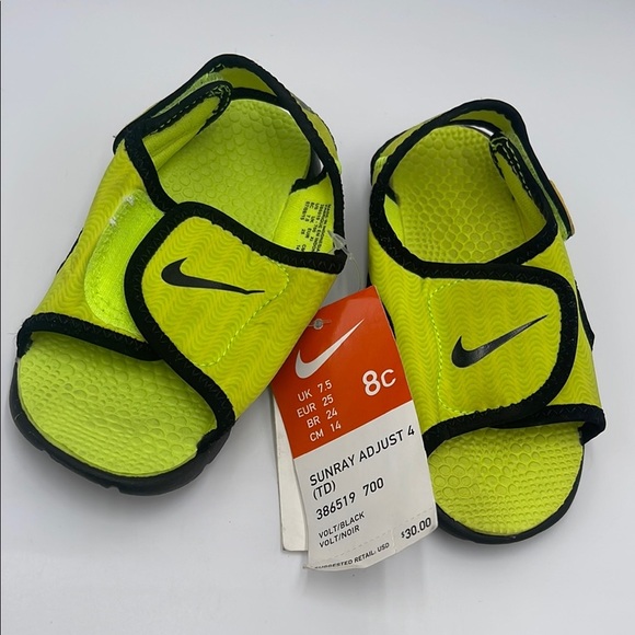 NWT Nike Sunray Adjust Sandals - Size 8C (Toddlers) - Picture 1 of 9